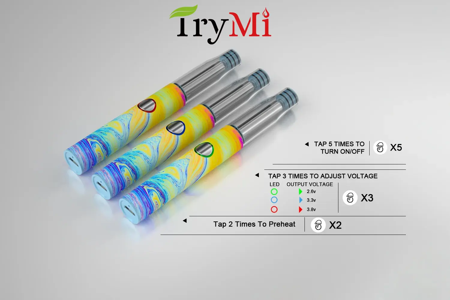 4 TryMi Disposable-thc-vape-pen-VIVA-4