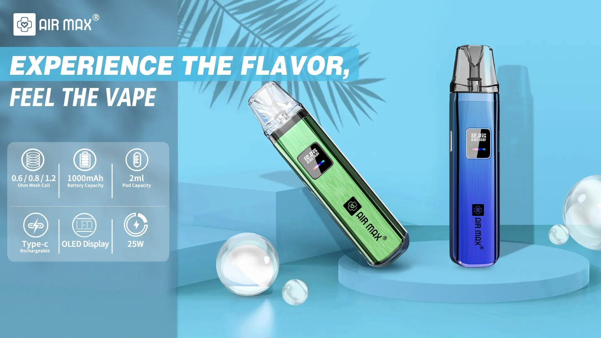 Air Max Pod Kit With OLED Display (3)n7r